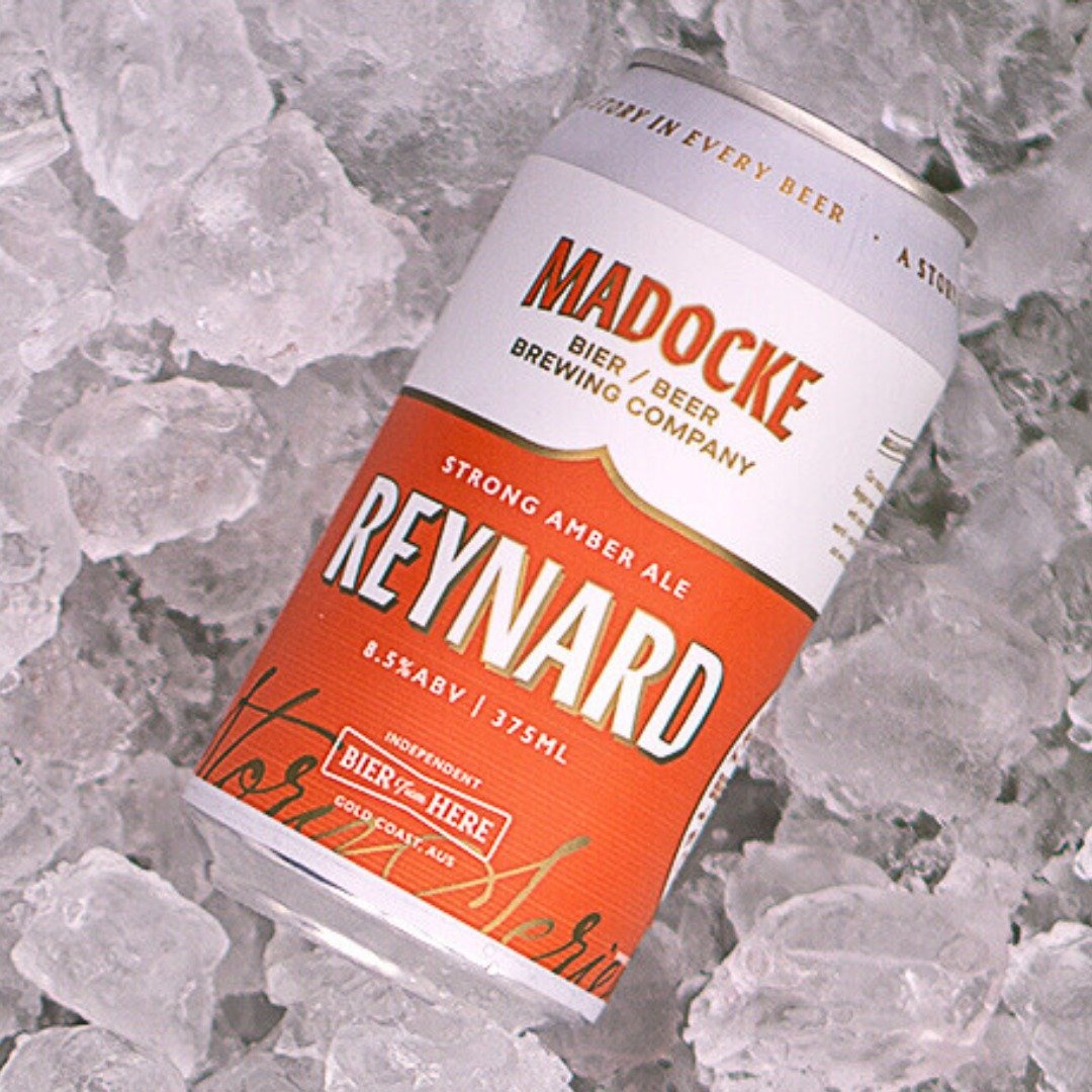 Have you met Reynard the Fox yet?! 🦊

REYNARD 8.5% ABV 
This Belgian Style Strong Amber Ale has a complex, intense and sneaky character, just like Reynard the Fox. With fruity aromas, medium malt intensity and yeast derived herbal and peppery flavou