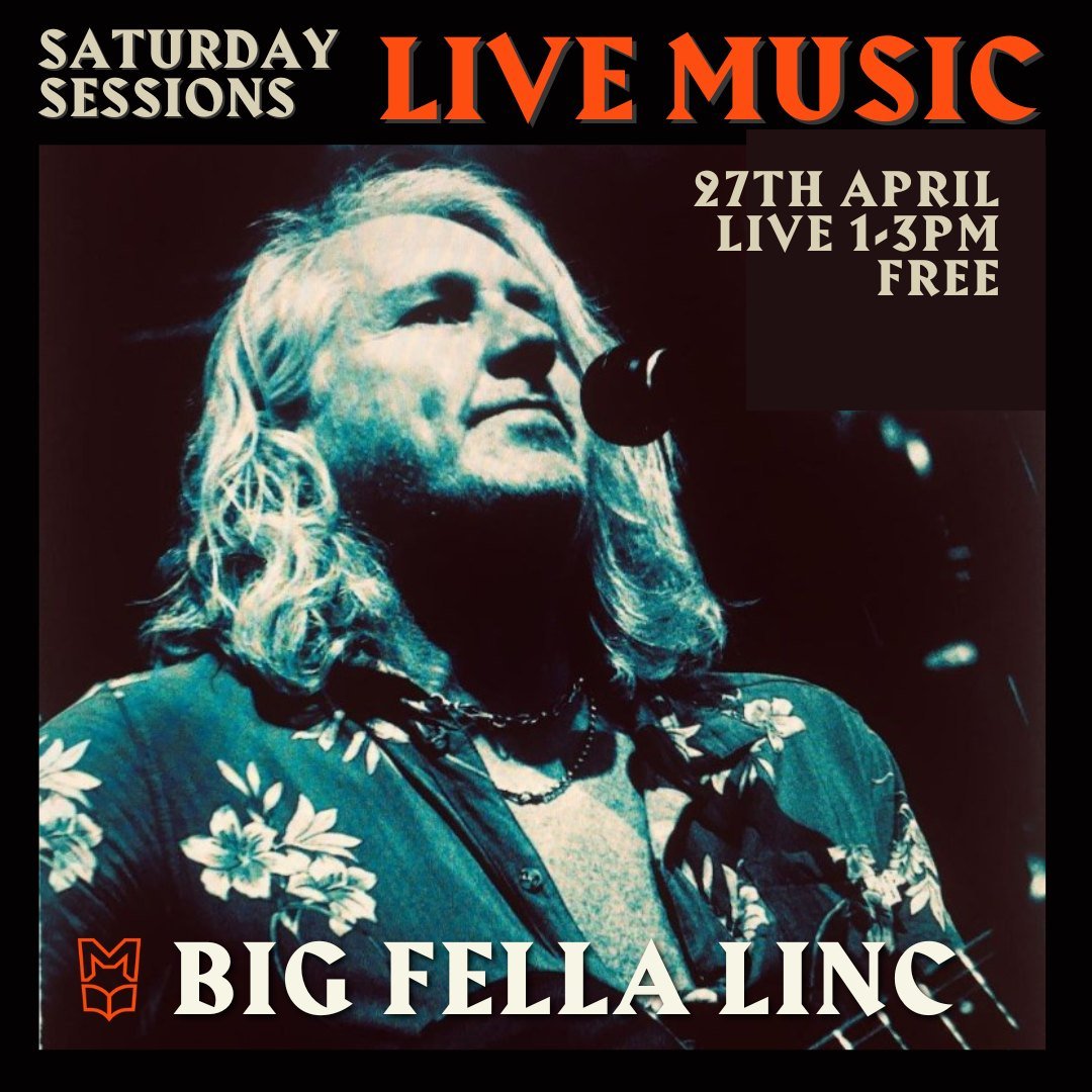 Huge line-up of live music at Madocke today!

🎸🤘 From 1-3pm the taproom will be buzzing with the soulful sounds of Bigfellalinc, who will be performing a range of hip originals and cool covers.

🎧🎶 Southside Saturdays will get you moving and groo