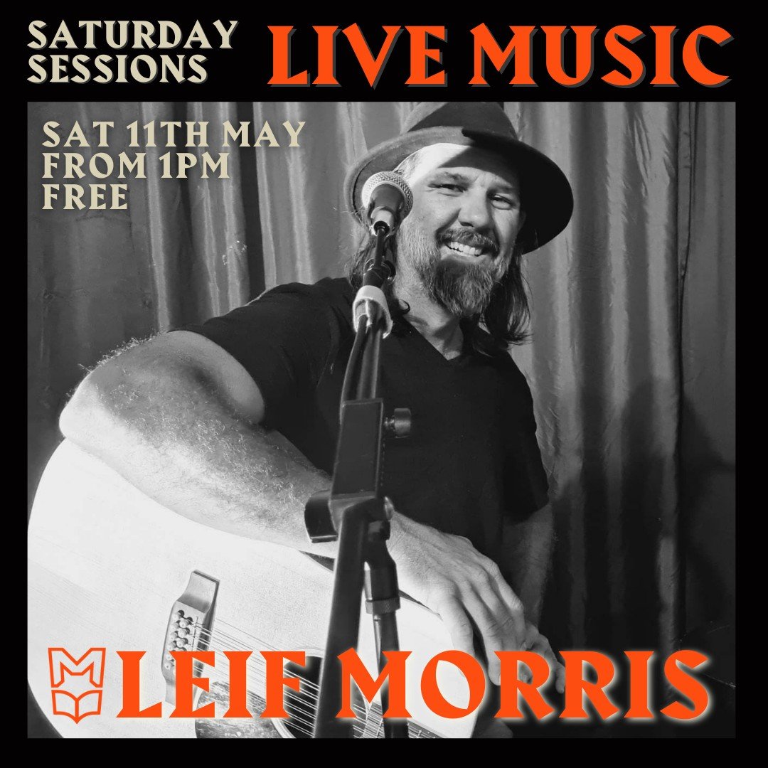 🎸 Join us tomorrow for an afternoon of melodic soulful sounds, thanks to the musical journeyman that is Leif Morris 🎼

Live music presented by GT Music Promotions