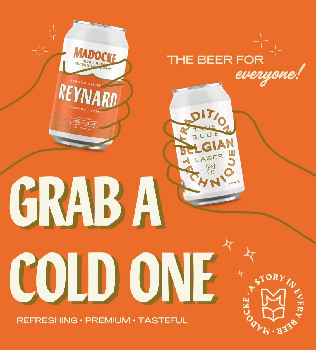 However you spend your day, end it with a cold one at Madocke.

#craftbeer #craftbrewery #ashmore #gcbrewery