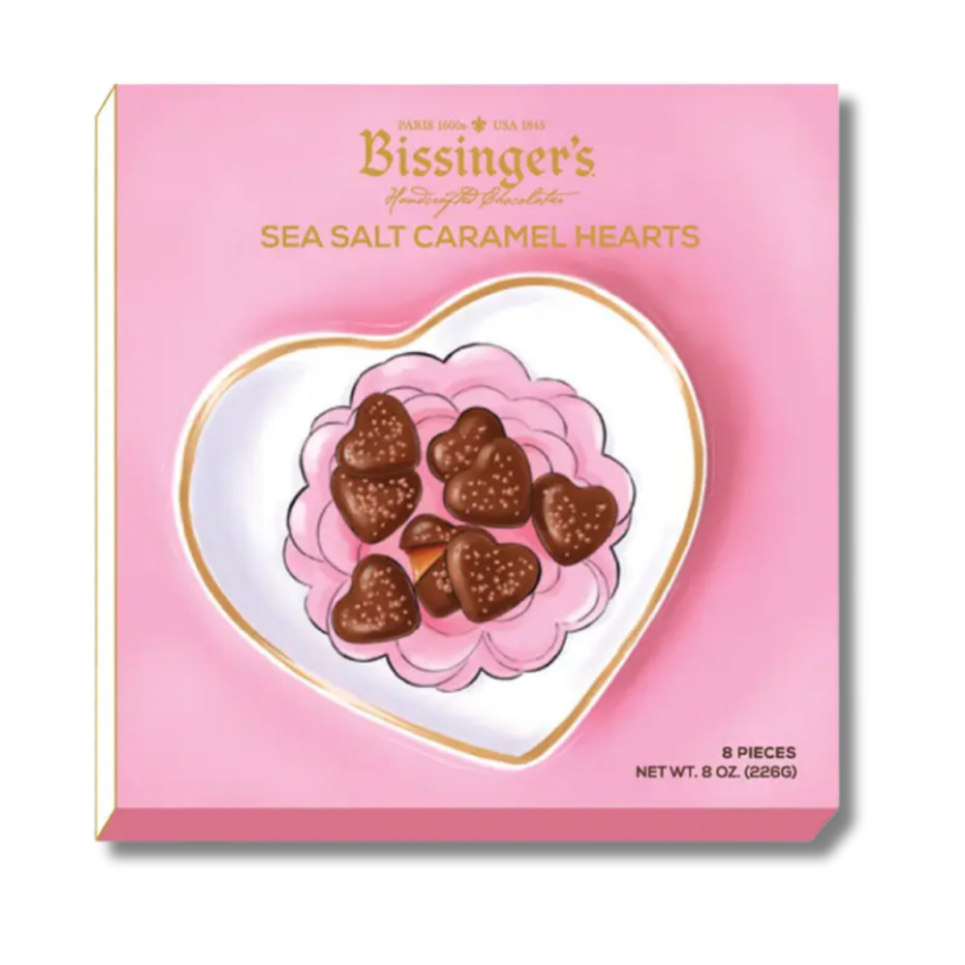 Bissinger's Milk Salted Caramel Hearts