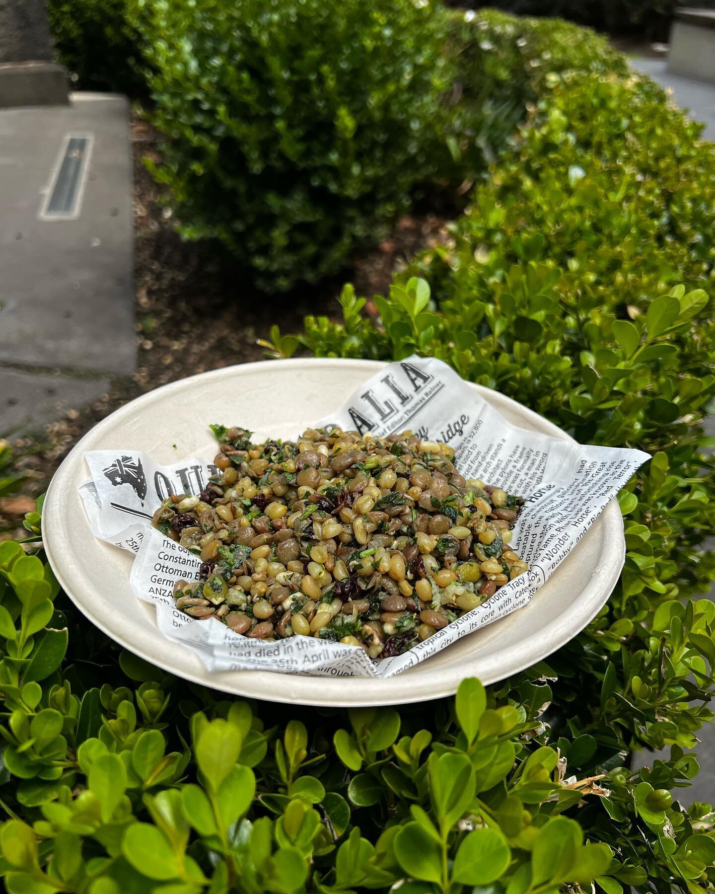 Supergrain lentil salad - $10