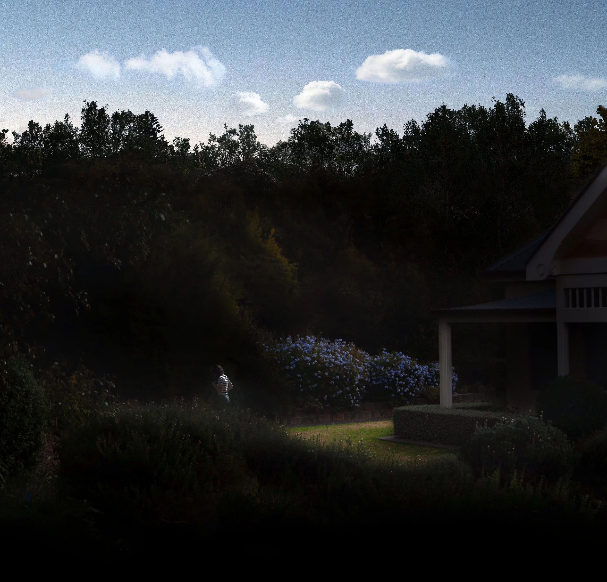 Blue Remaining. 2025, untitled series, digital C-Type Print 75.0 x 52.24 cm (Melbourne)
