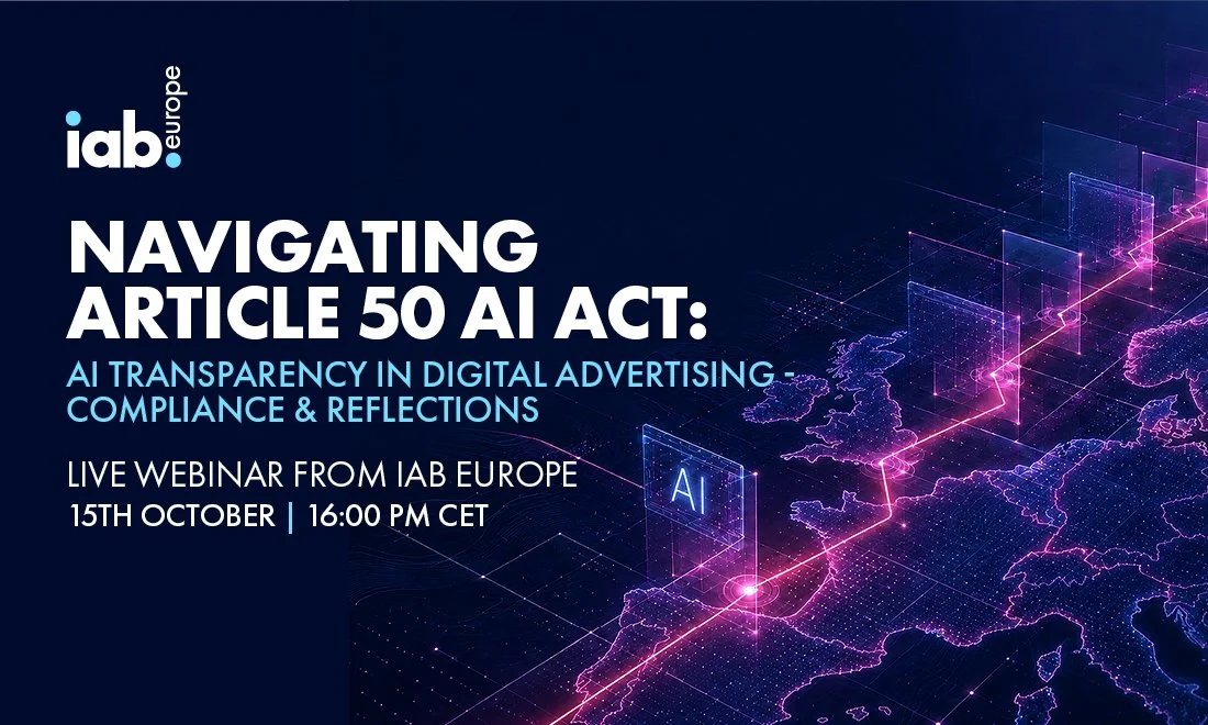 Navigating Article 50 AI Act: AI Transparency in Digital Advertising - Compliance &amp; Reflections