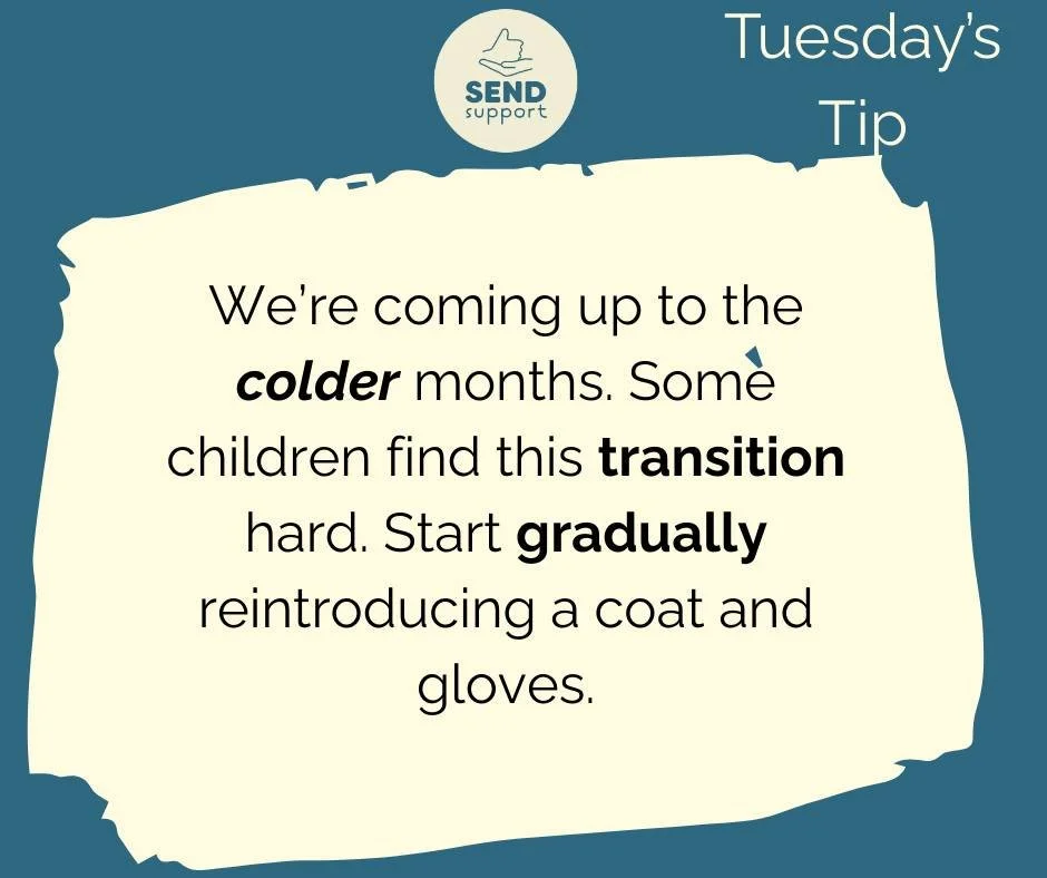 Winter is coming... #TuesdayTips #adhd #ASD #adhdlife #transition #preparingforwinter #sendsupport #sendsupportuk