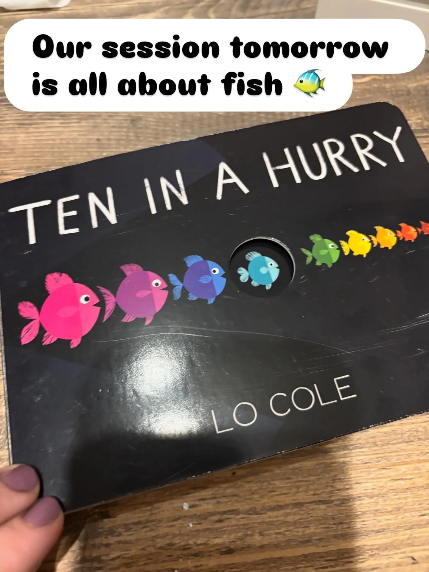 Our session tomorrow is all about fish 🐠 doing this helps to&hellip; embed communication, emphasise the key message and aids interactivity. It also means I get to use my new printer! 🖨️ #communication #story #fish