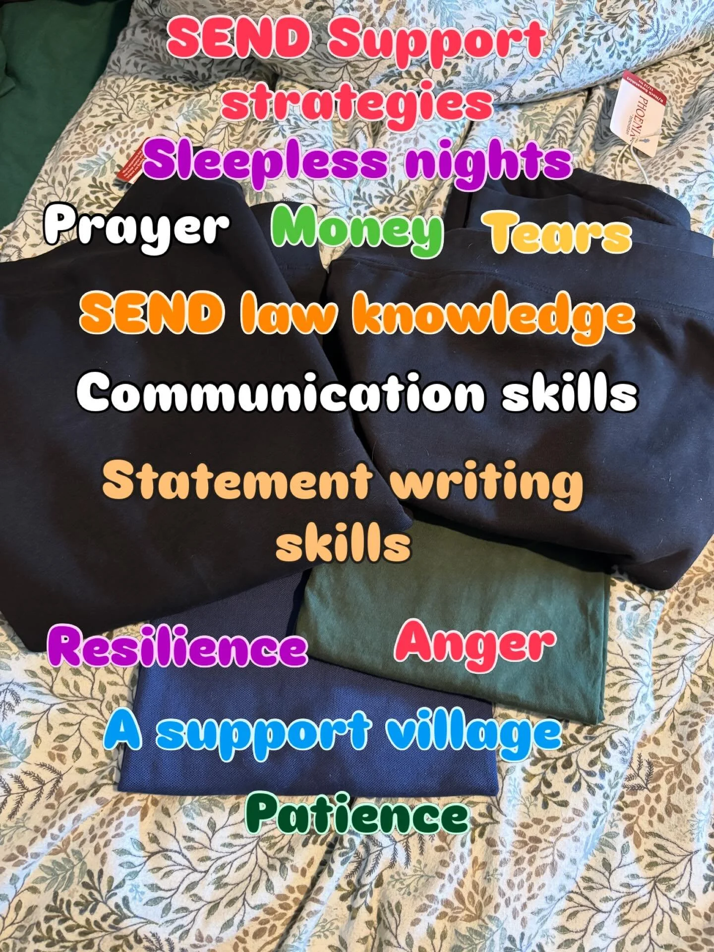My child starts their new school next week. This is a massive moment, but it&rsquo;s taken a lot to get to this point. It&rsquo;s amazing what it takes to advocate for your little ones. #send #asd #adhd #communication