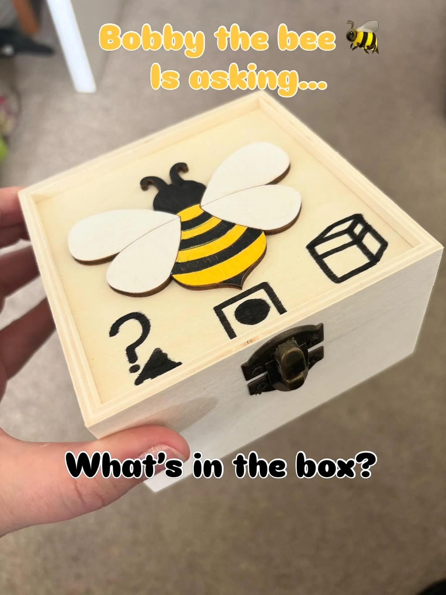 We&rsquo;ll be starting &lsquo;what&rsquo;s in the box&rsquo; (I know, not an original idea) in some of our sessions. We&rsquo;ll then have 2 signs from our story in the box and build up over six weeks. Let&rsquo;s see how it goes. #communication #em