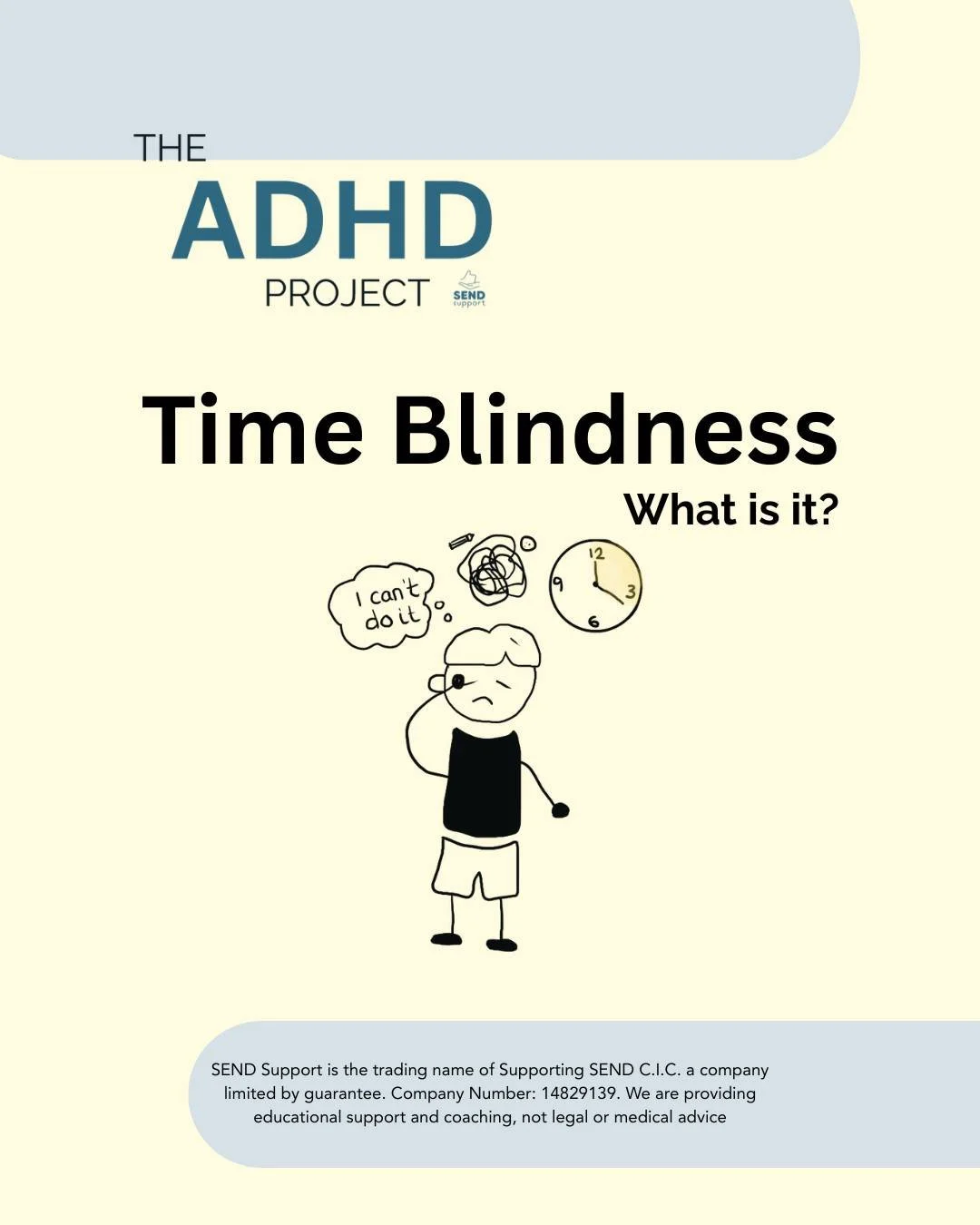 Time blindness is actually a thing, particularly for people with ADHD. I was recently reminded about the impacts of time blindness when talking to my son. Particularly when he said, 'Granny said I could have the money.' I could have gotten cross and 