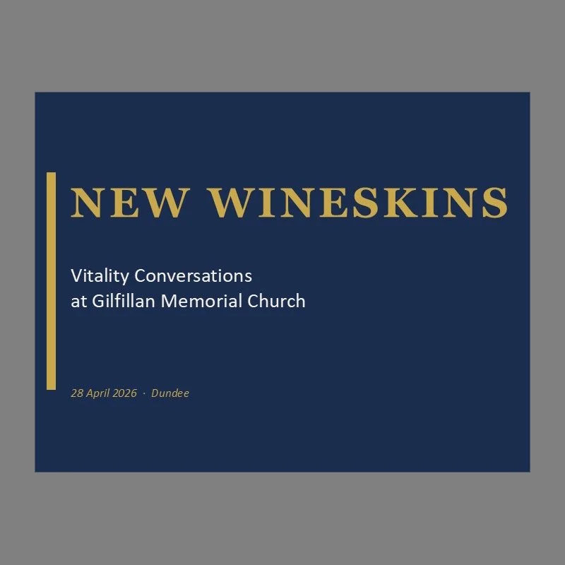 First New Wineskins Meeting, 28/04/26