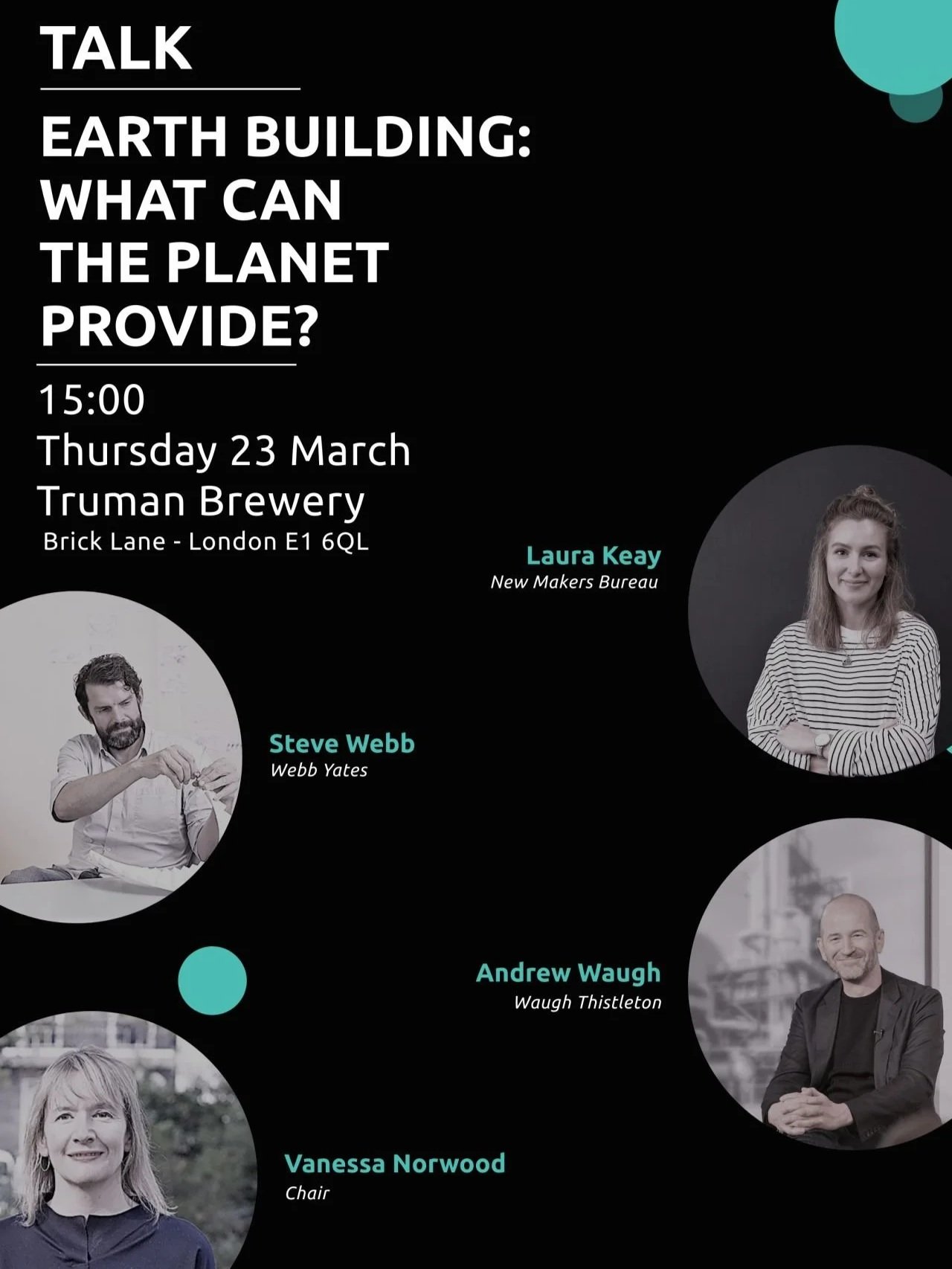 Earth Building: what can the planet provide? 