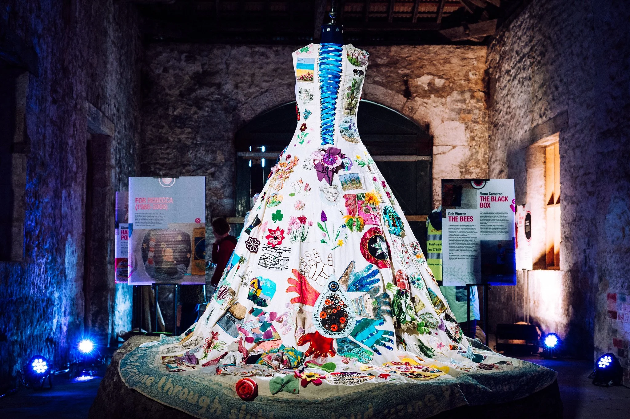 The Portland Dress, by Antje Rook, Sarah Elizabeth, and over 300 Portland residents. Image by Pete Millson.