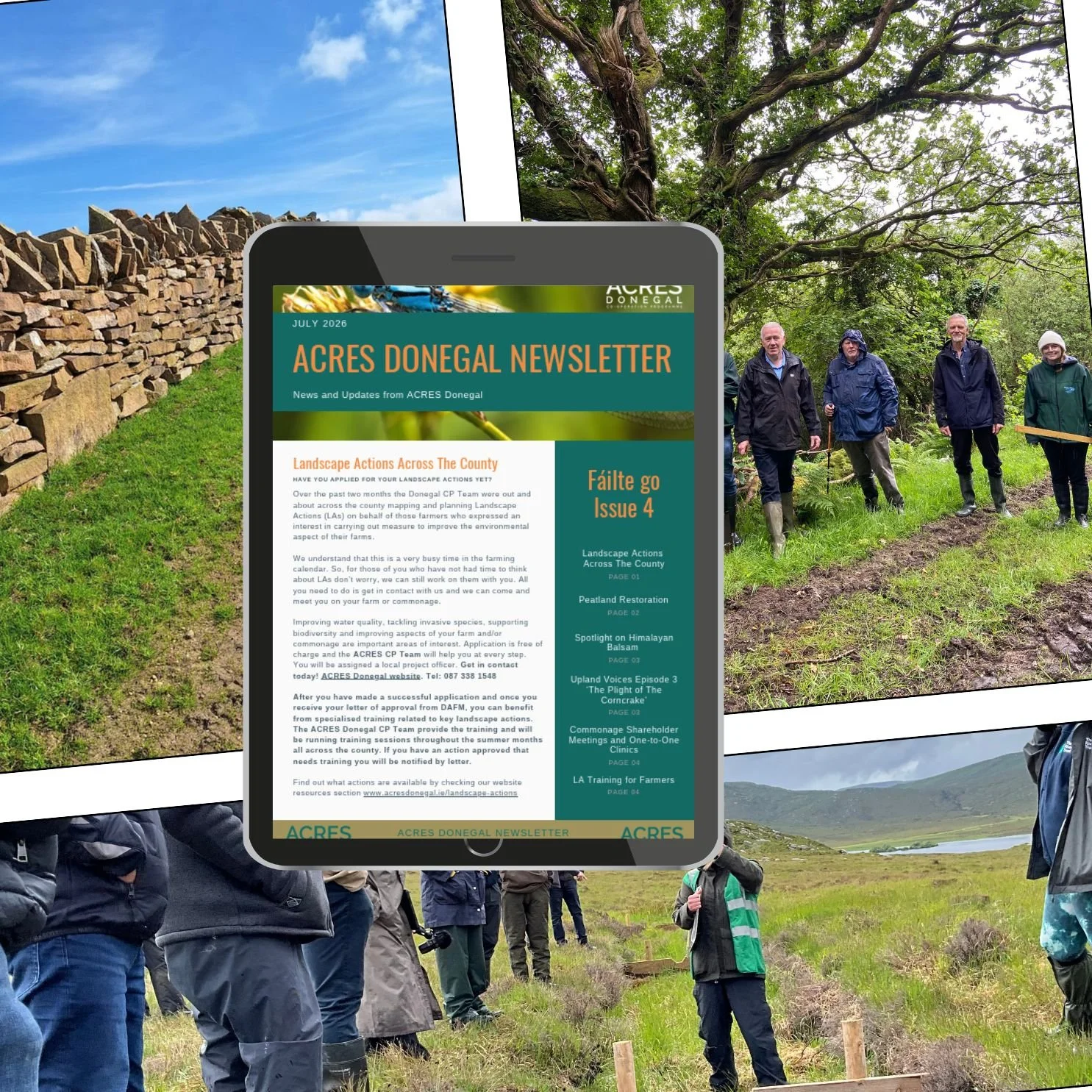 Issue 4 of ACRES Donegal newsletter out now