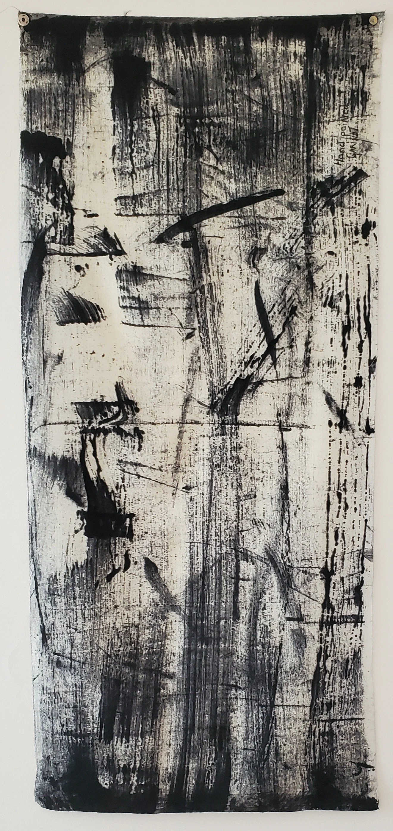 TS1. Couleurs sur soie 90x45