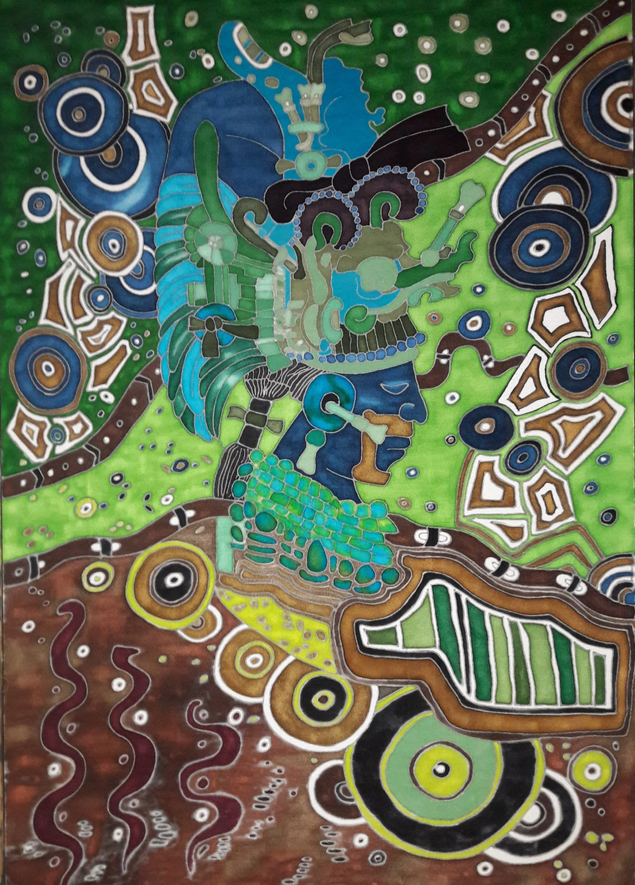 Velours de soie 80x 100