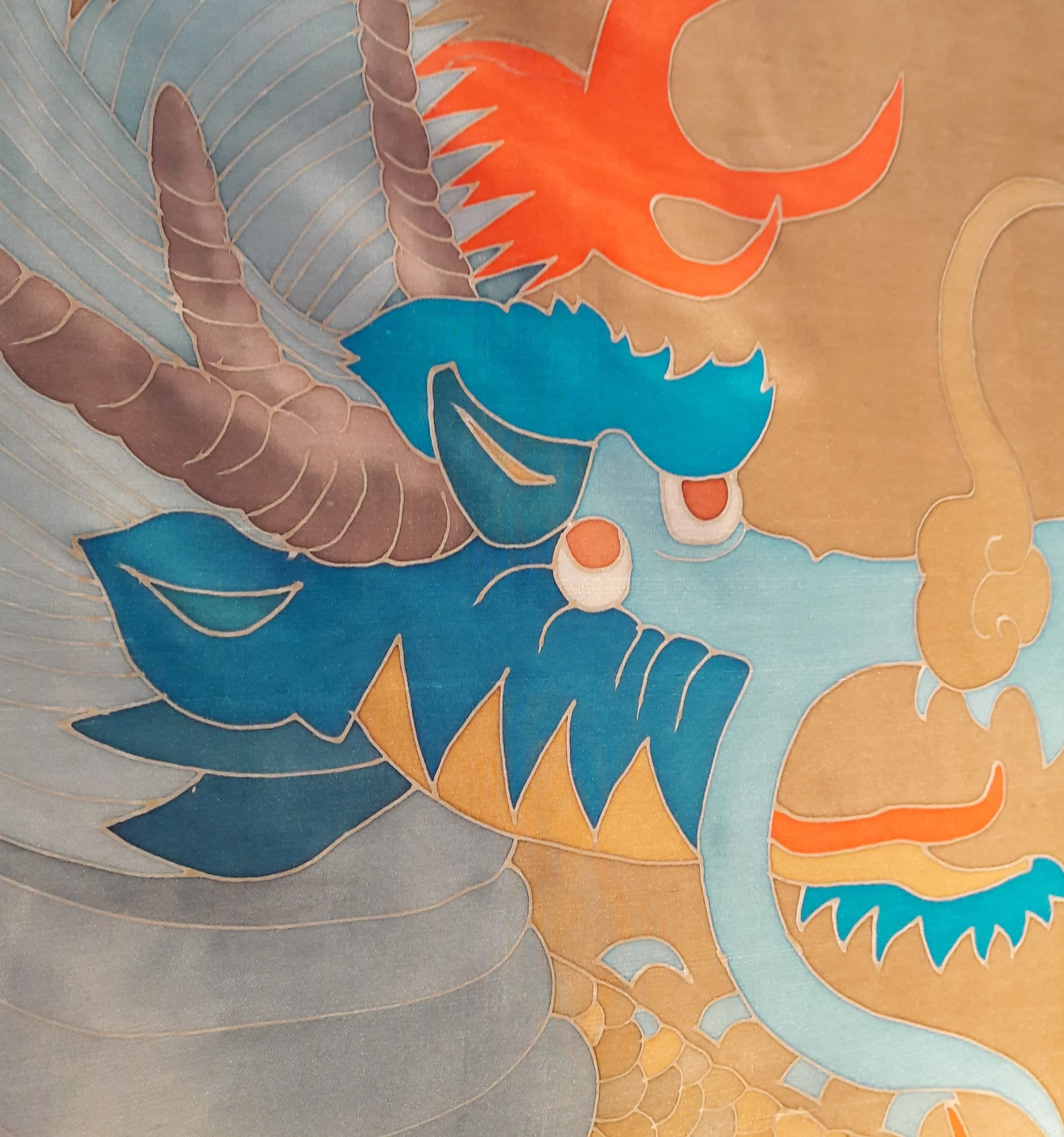 Kimono Dragon, détail