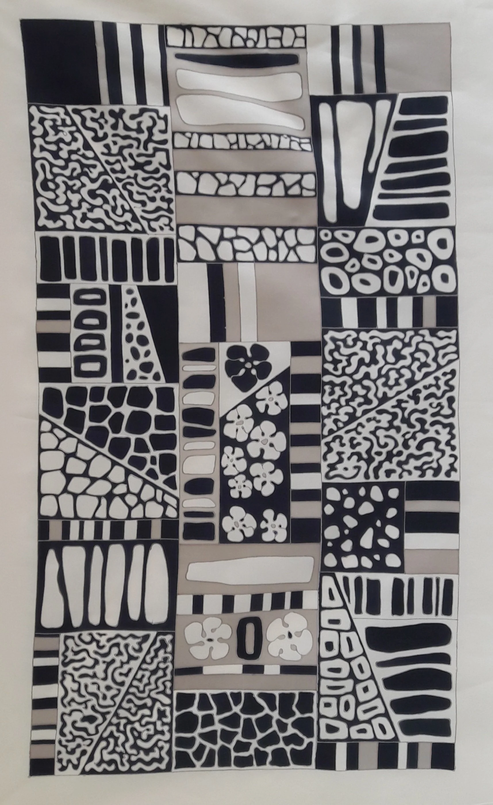 Toile de soie 180x90