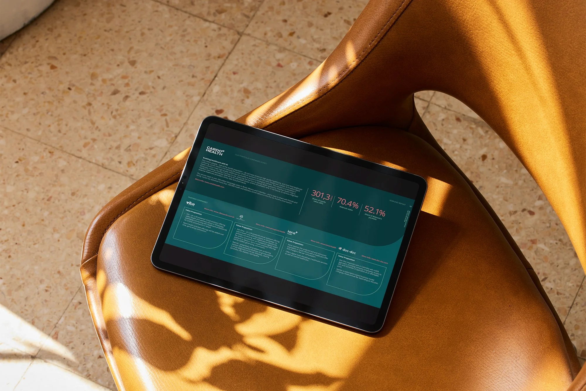 + Project: Financial report
 + Clitent: Webrock Ventures
 + Agency: Fleet Fox Studios
 + Art direction: Linn Stålberg Pirzadeh
 + Production: Linn Stålberg Pirzadeh & Josefine Österman