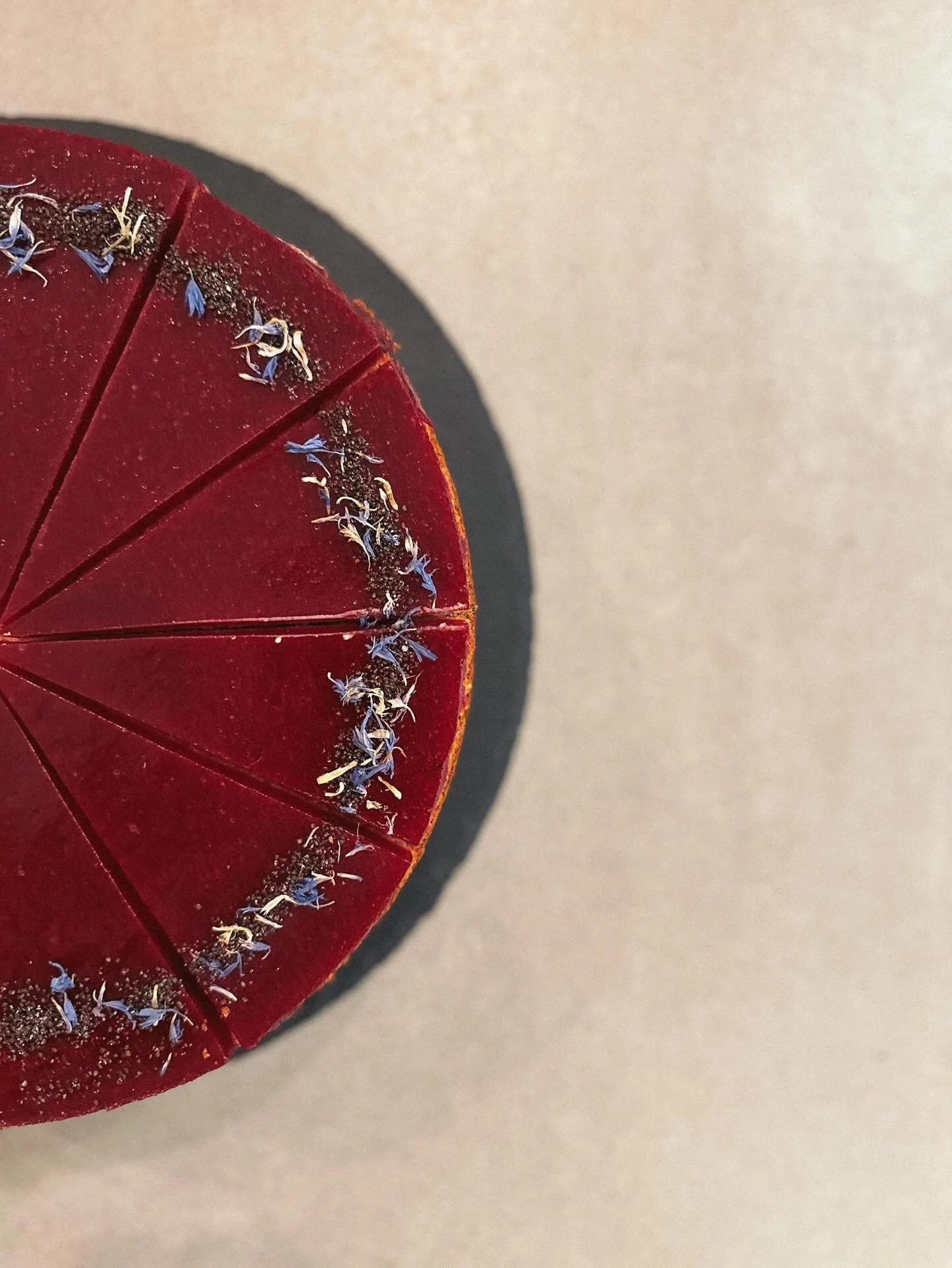 Himbeer Mohn Marzipan Kuchen 🍰