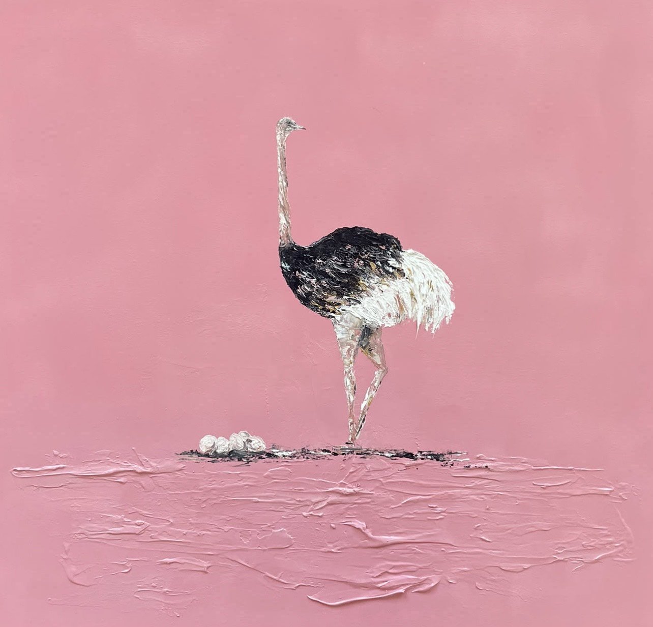 First line of Defence - Male Ostrich