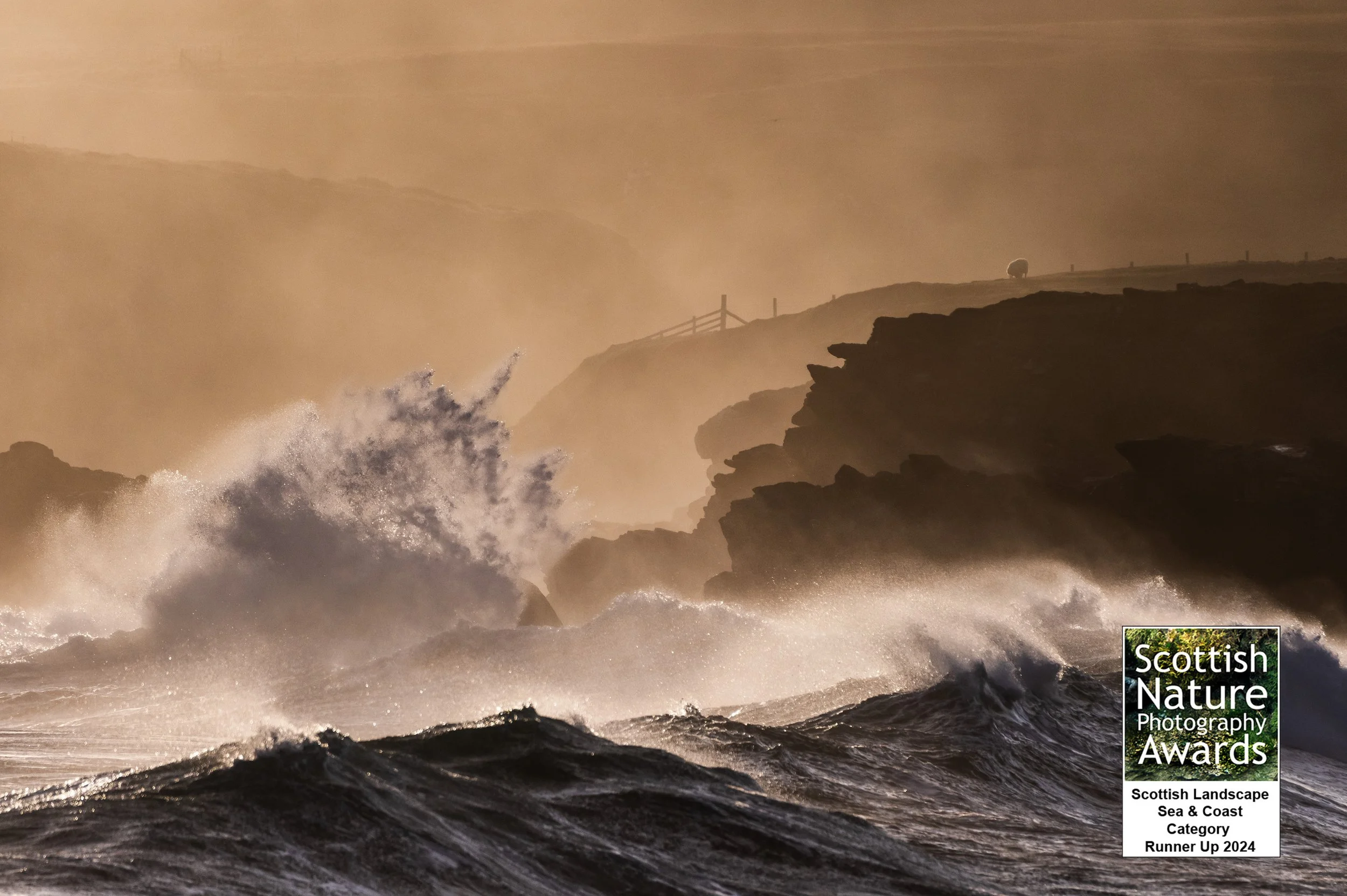 Storm Waves Port of Ness, Isle of Lewis SNPA Runner ip