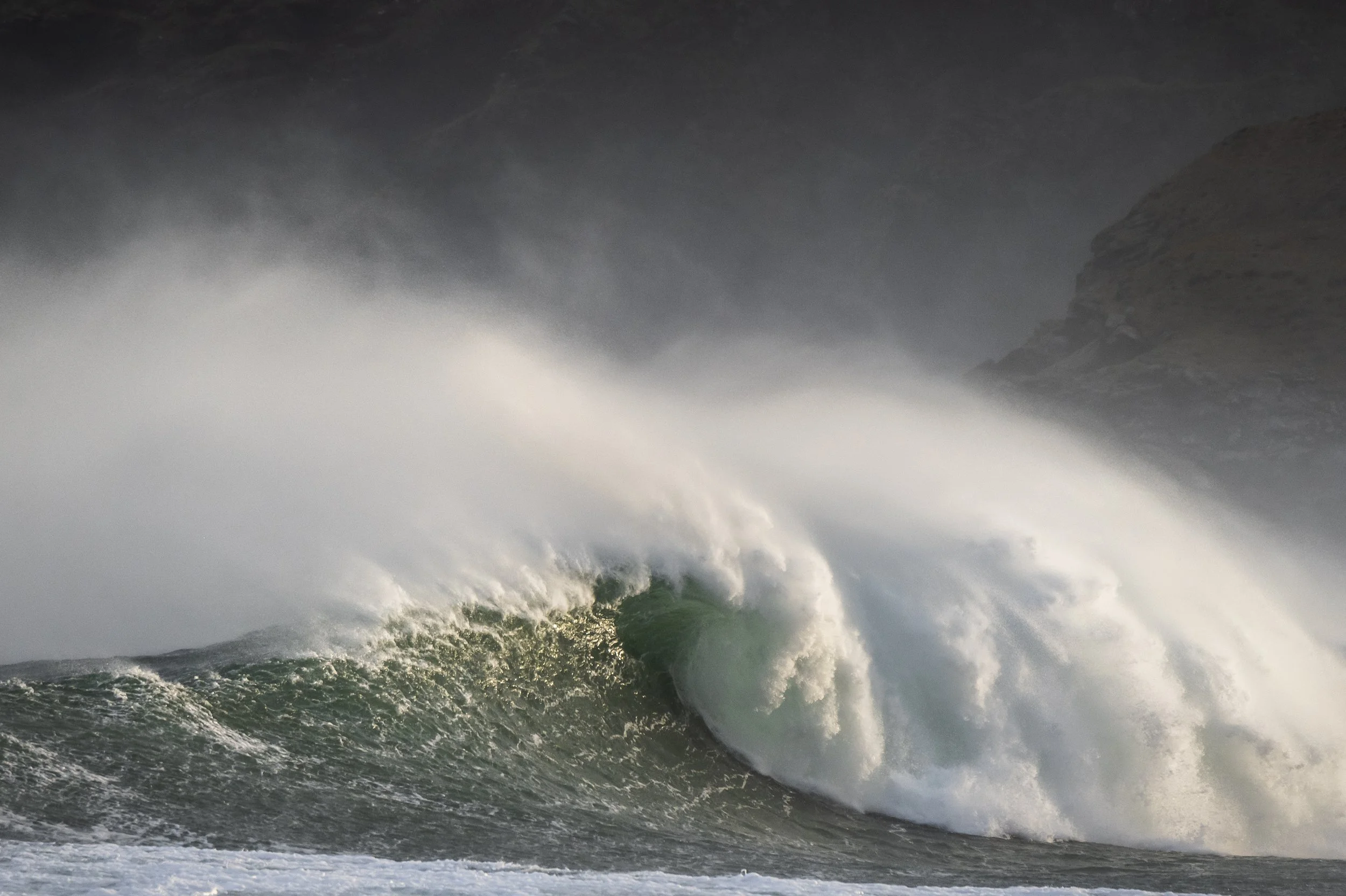 Storm Wave - Isle of Lewis, seascape photography, Scotland