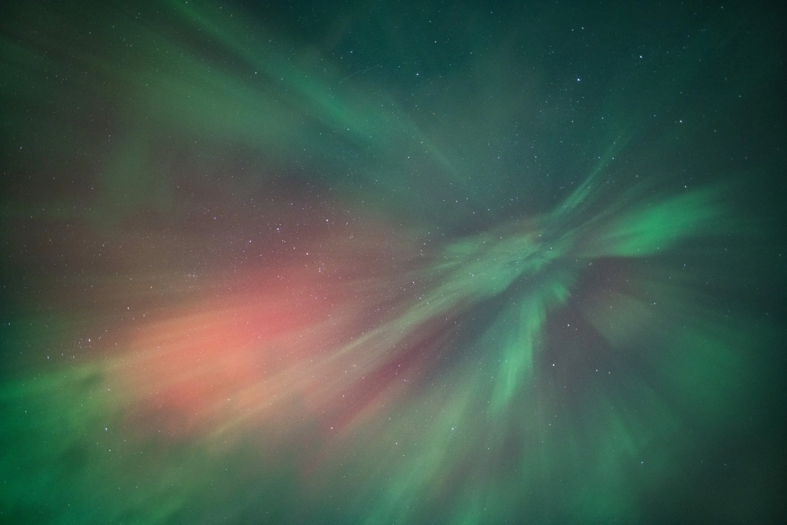 Overhead Aurora, Isle of Lewis
