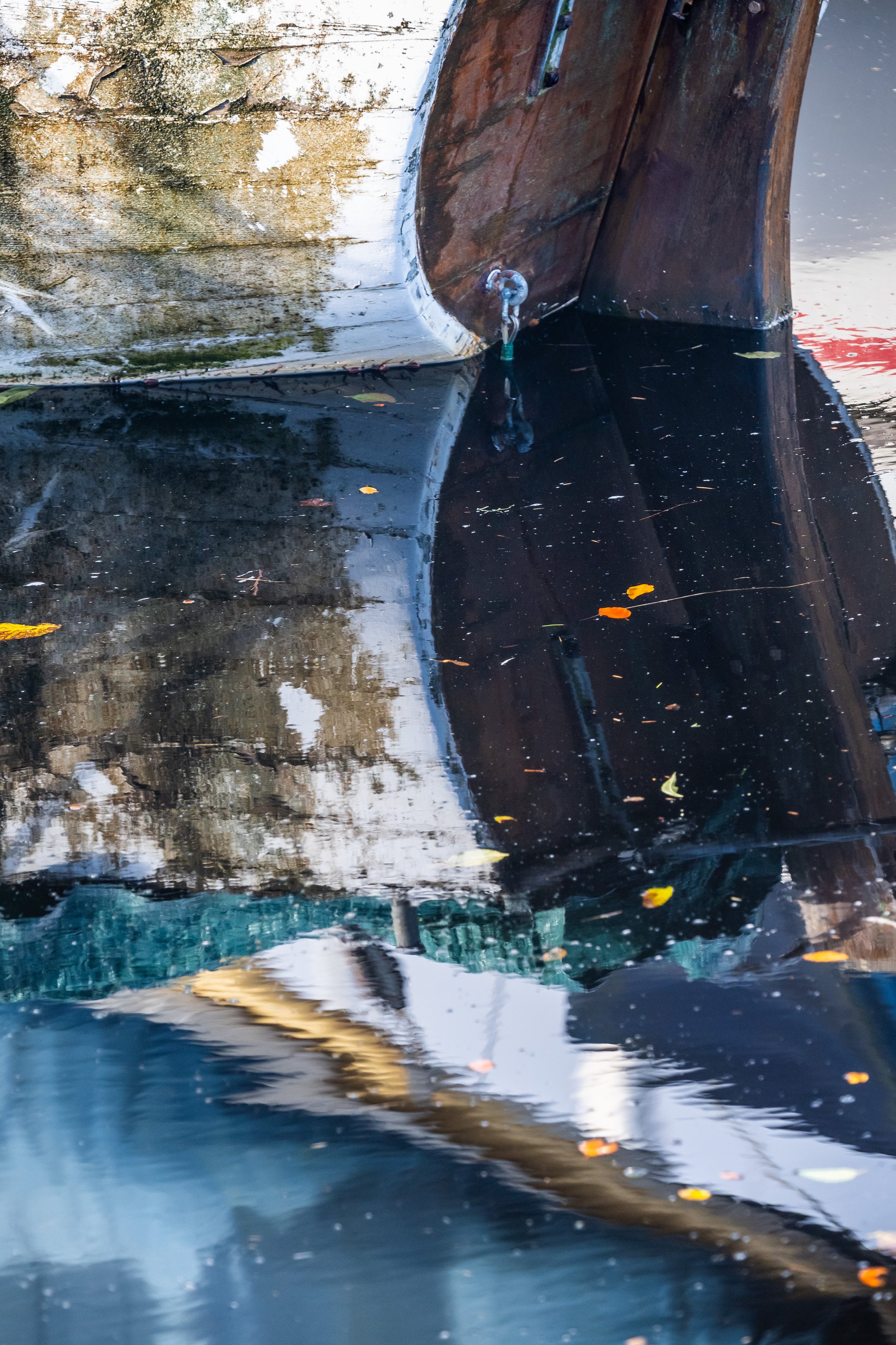 Abstract Fishing Boat