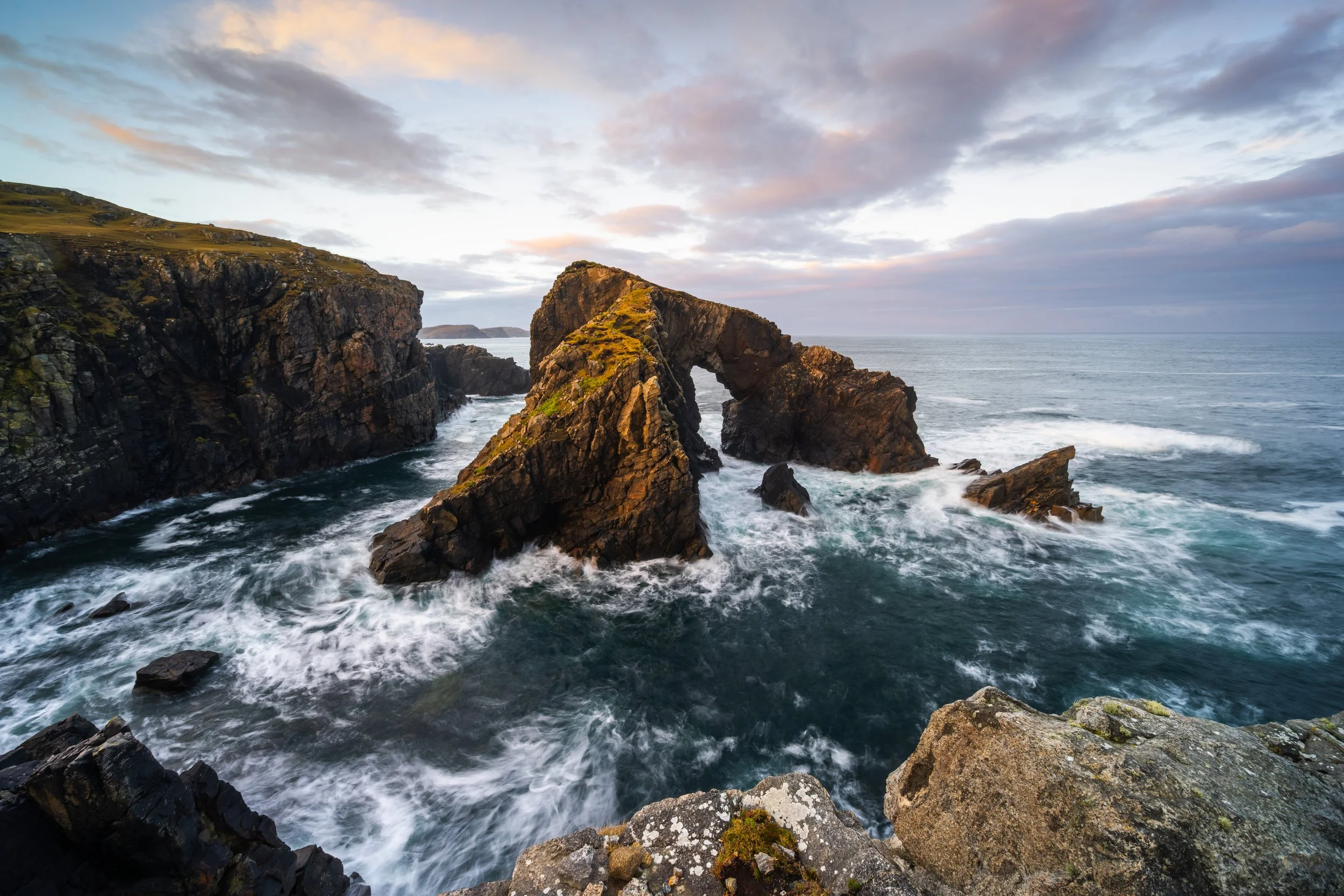 Stac A'  Phris Sunrise Photographic Print