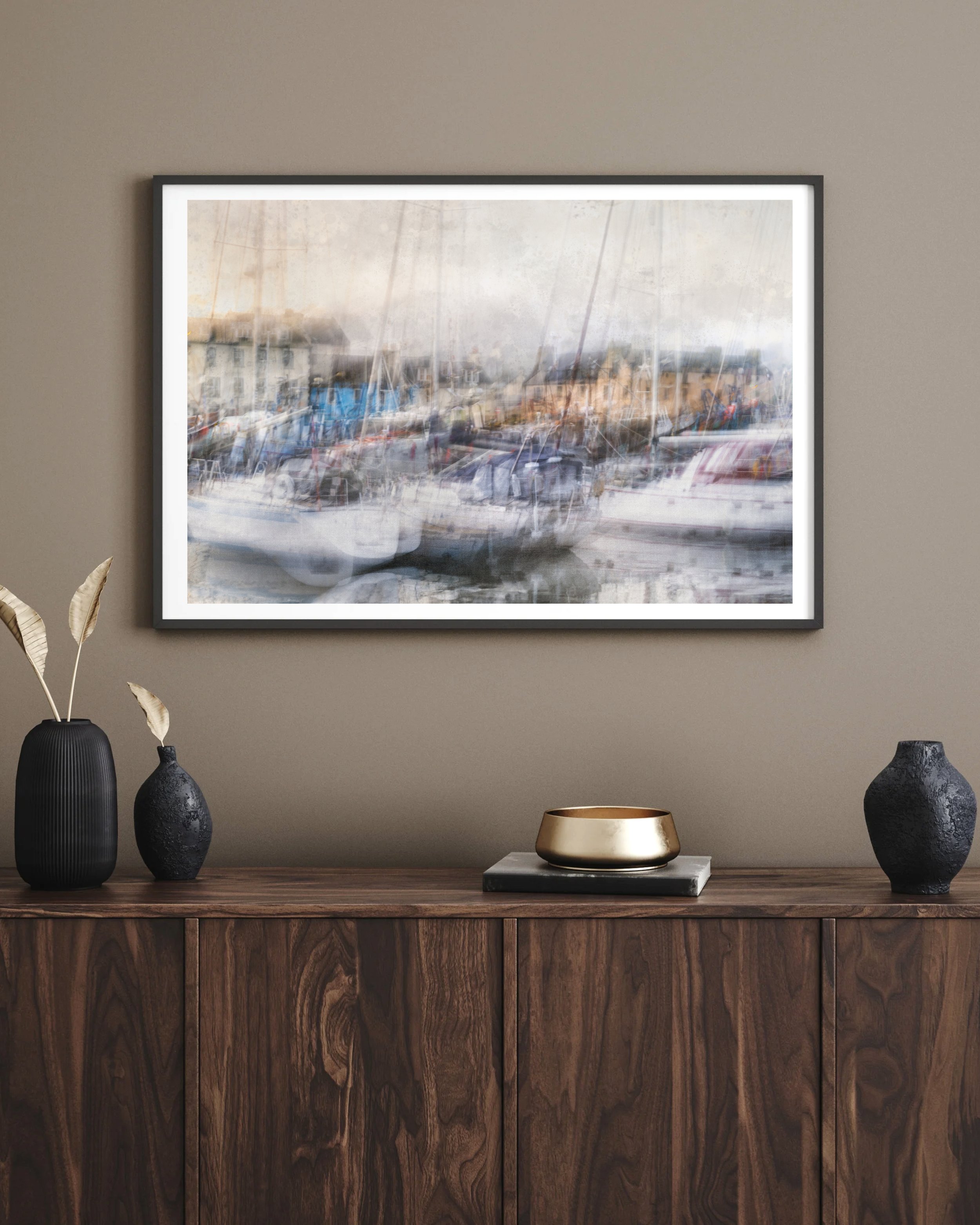 Brown Modern Minimal Living Room Horizontal Wall Art Poster Frame Mockup Instagram Post (1).jpg