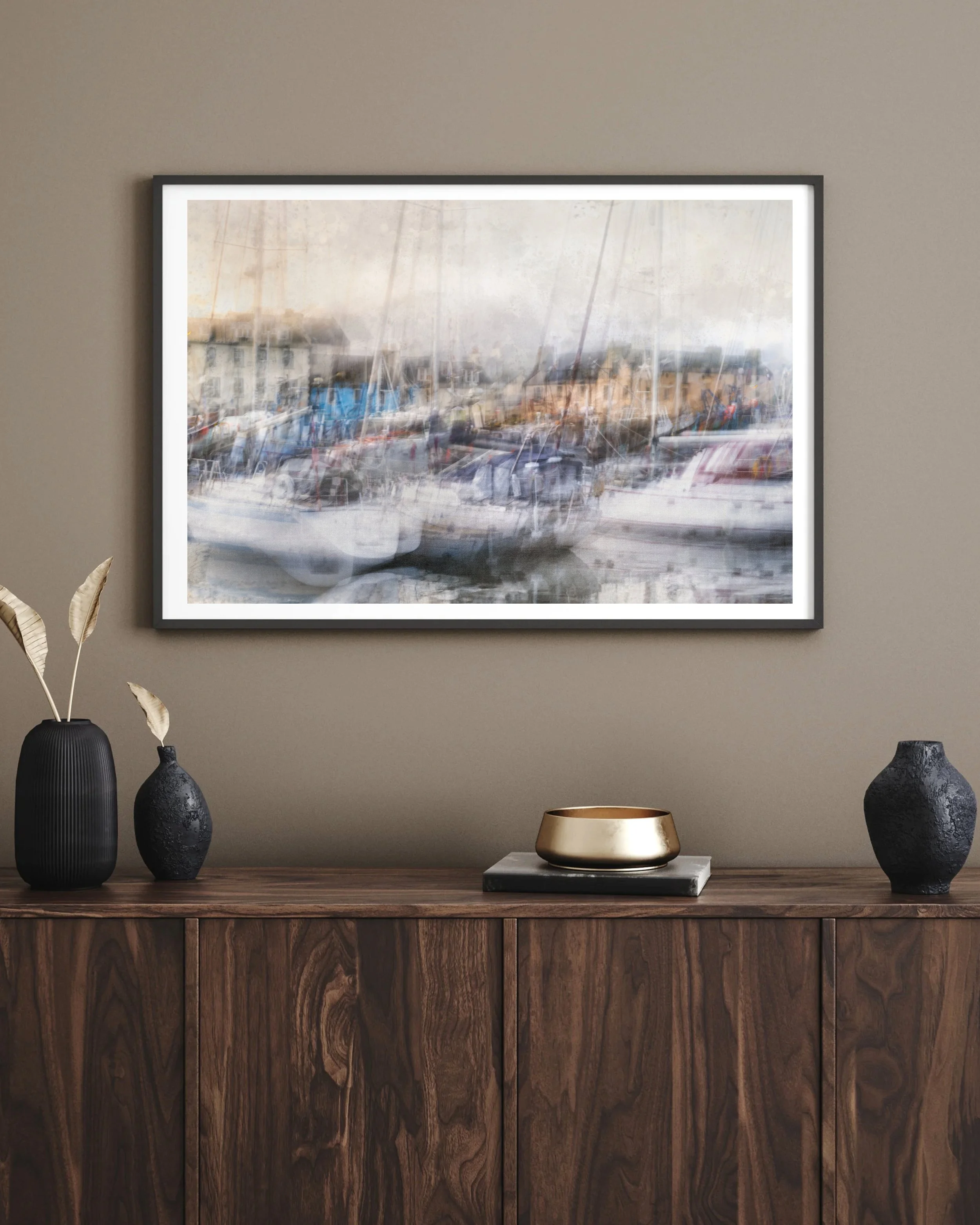 Brown Modern Minimal Living Room Horizontal Wall Art Poster Frame Mockup Instagram Post (1).jpg