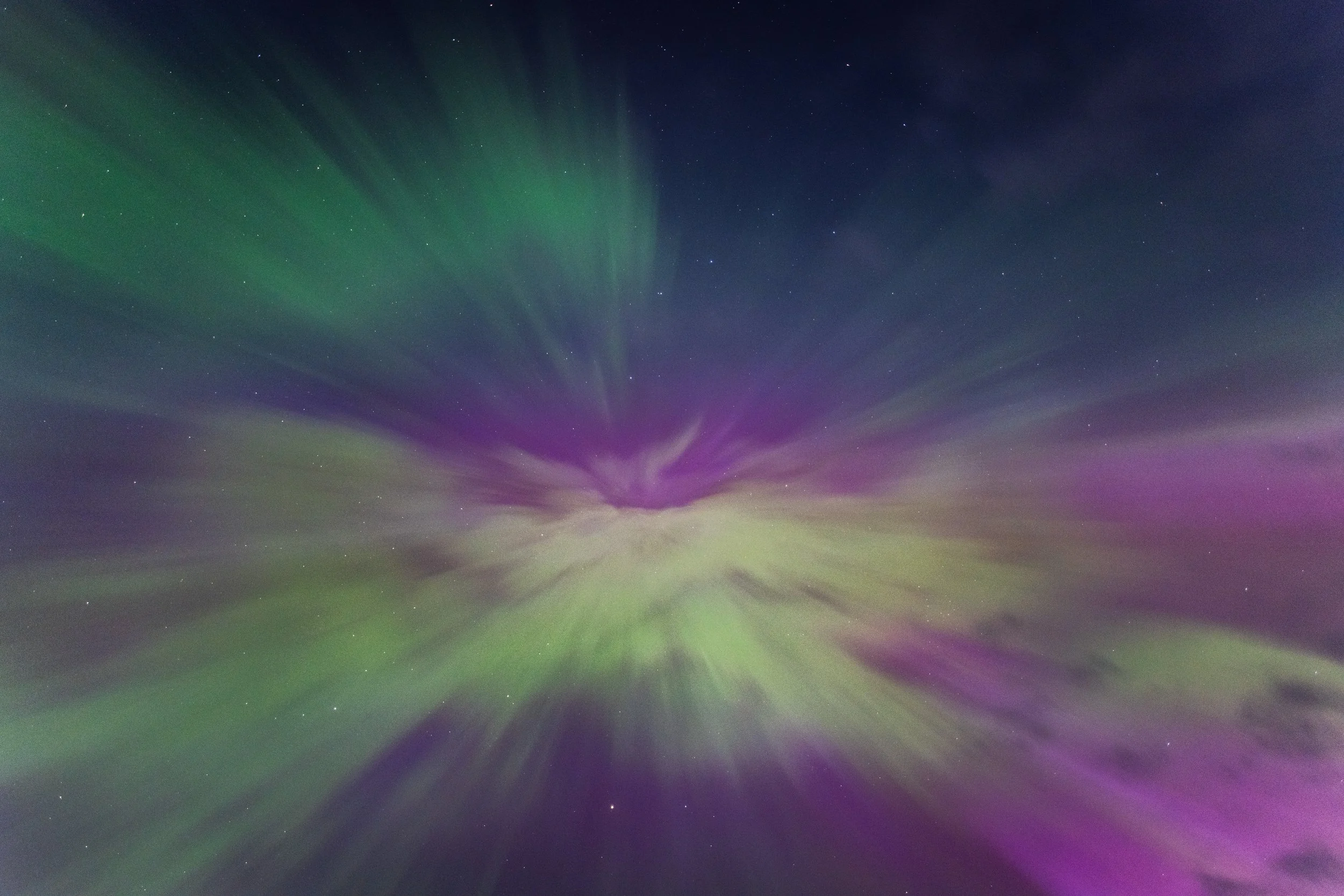 Overhead Aurora, Isle of Lewis