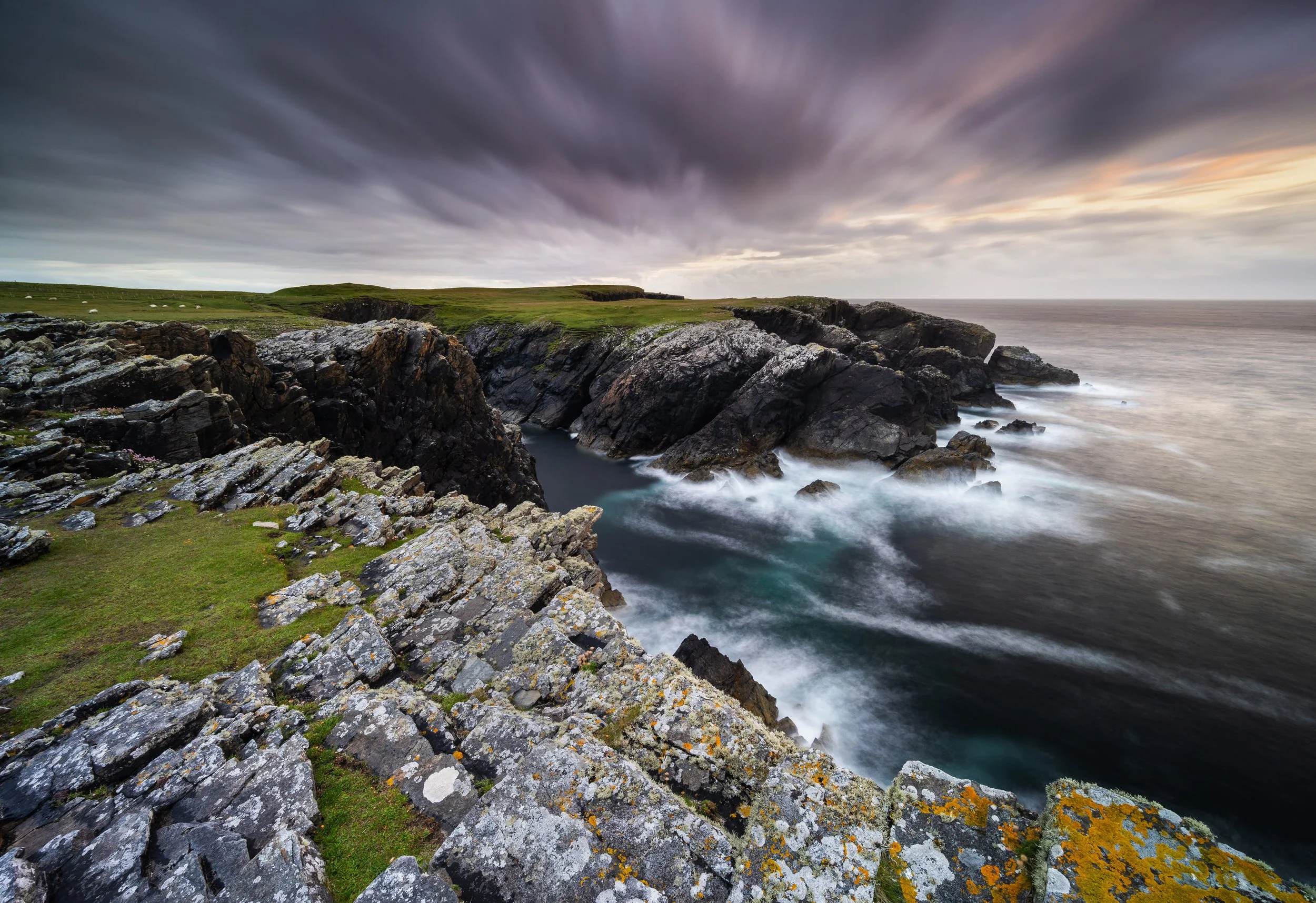 Butt of Lewis, sunset Isle of Lewis