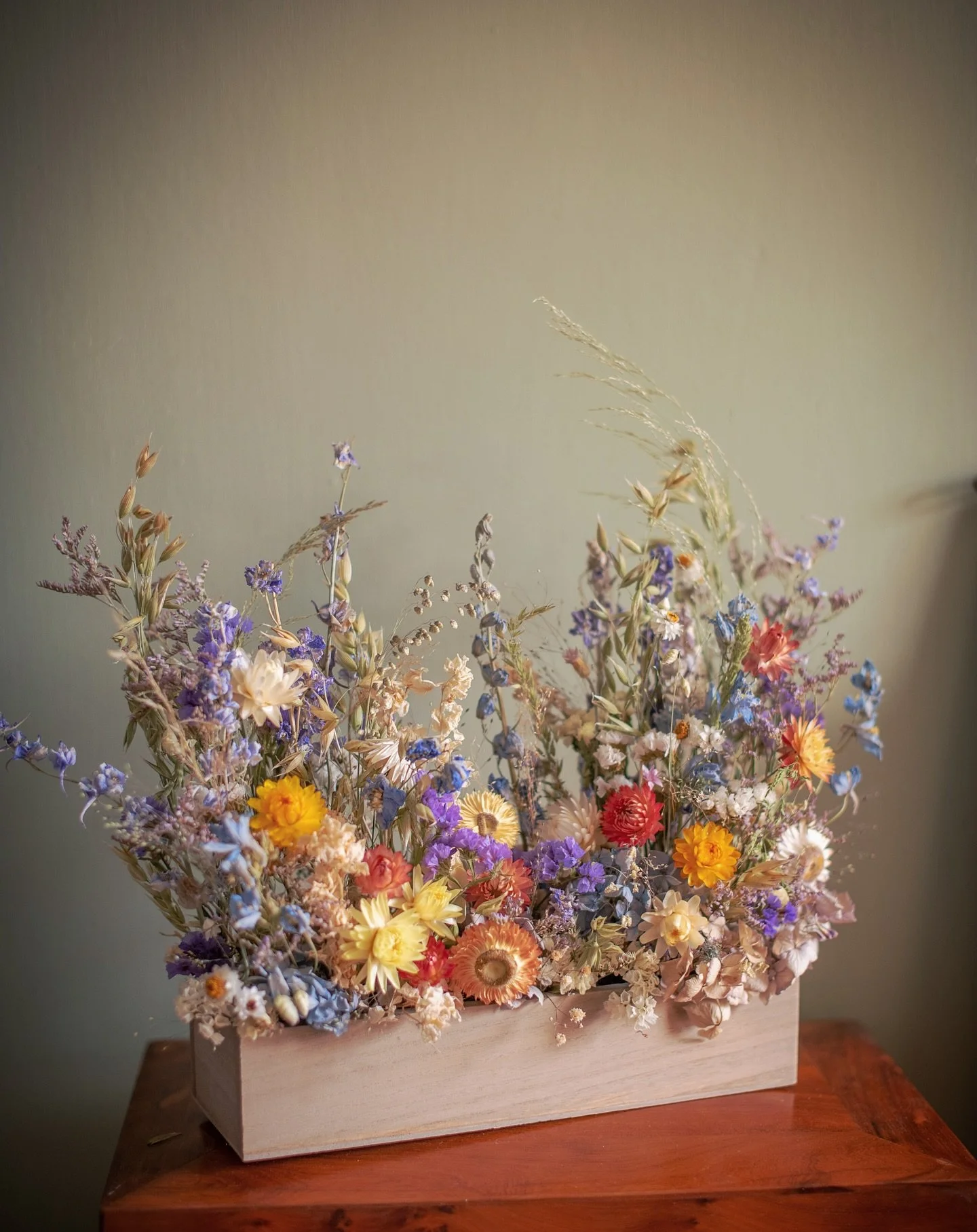 A surprise birthday gift. I was asked to choose the colours- anything but pink- always nice to get the chance to try some different and went for blues, peaches and yellows which I thought would bring joy whatever the time of year 🤗 I hope it went do