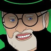 Incognito Mode youtube logo Close-up illustration of a man with glasses, a beard, and a hat, smiling.