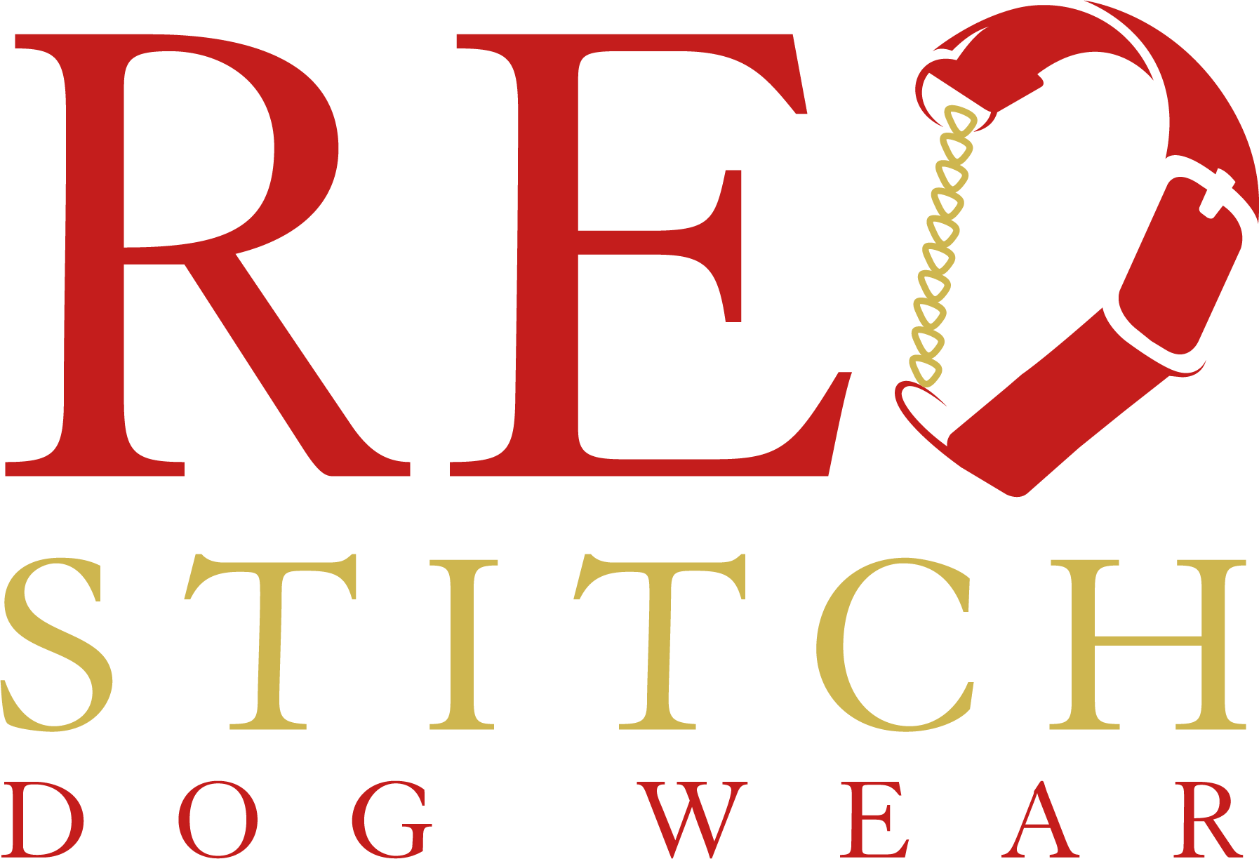 Red Stitch Dog Wear official logo