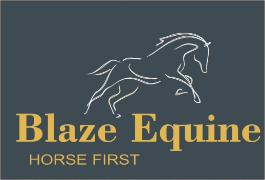 Blaze Equine official logo