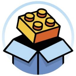 Brick Box Club Australia logo: a yellow brick above an open blue box