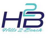 Hills2Beach official logo