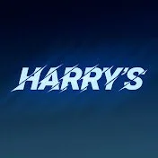 The youtube logo for Hardcore Harry's, a razor brand, displayed on a dark background.