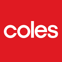 Coles logo on a red background