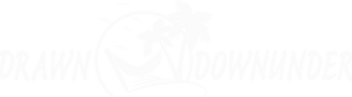 Drawn Downunder official logo