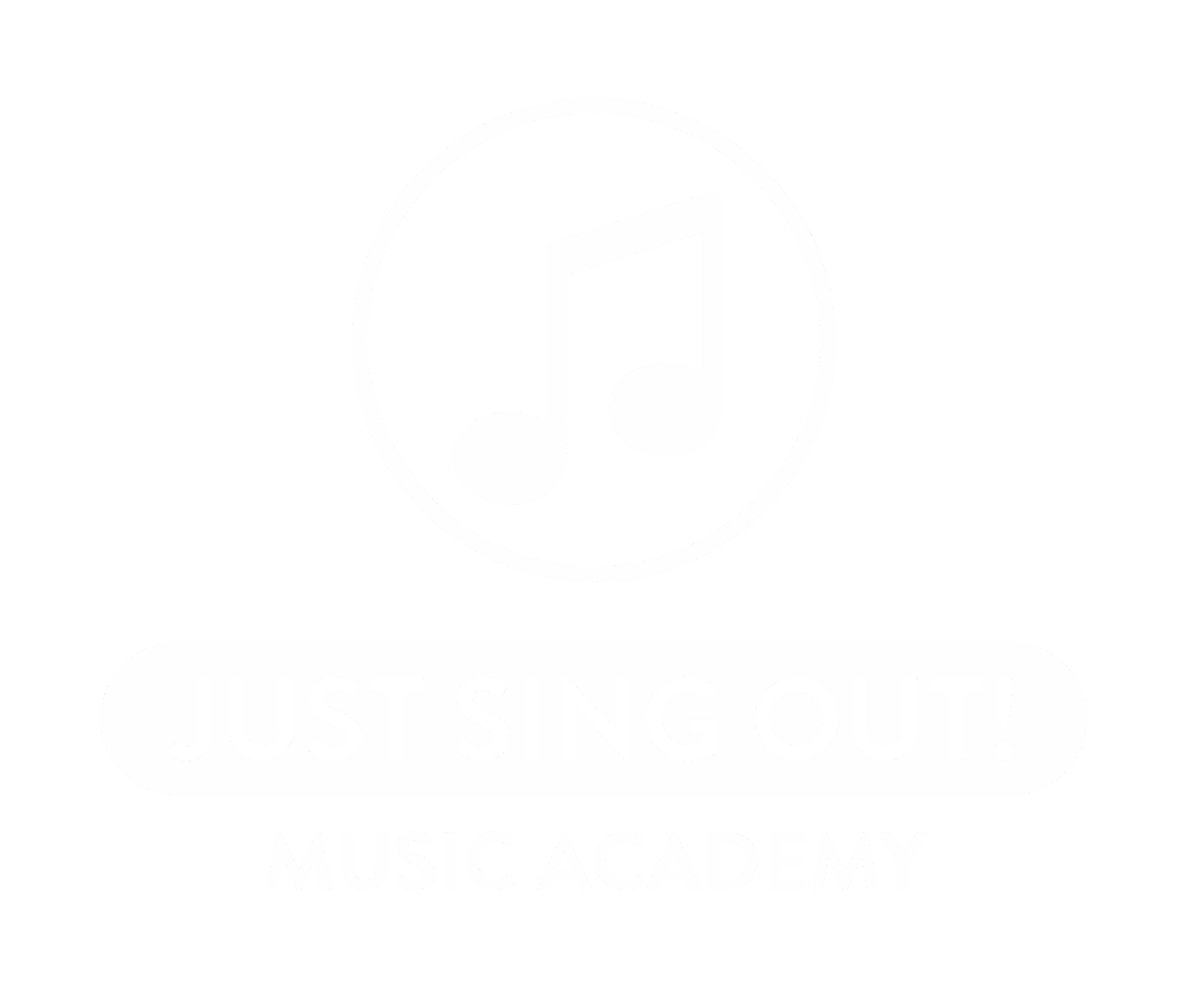 Official Just Sing Out! Music Academy logo.