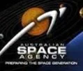 Logo of NASA's Space Agency with a stylized swoosh and planet, with the text 'NASA'S Space Agency' and tagline 'Preparing the Future Generation'.