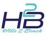 Hills2Beach official logo