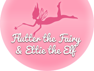 Official Flutter the Fairy and Ettie the Elf logo.