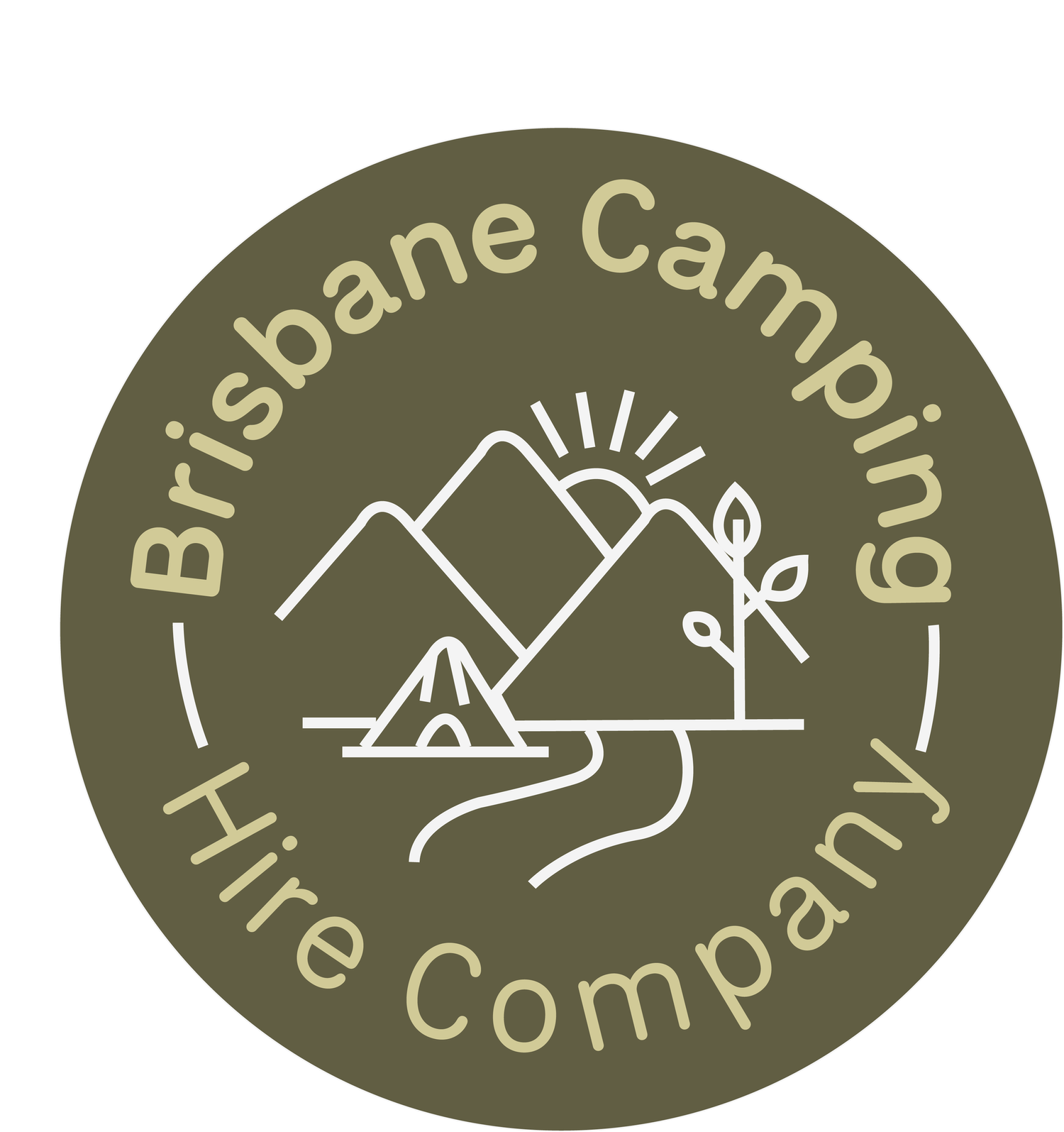 Brisbane Camping Hire official logo