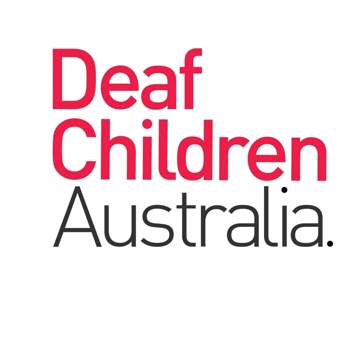 Deaf Children Australia logo for Flying Colours resources
