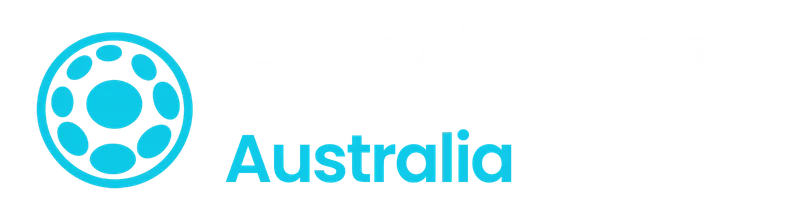 Official Handpans Australia logo.