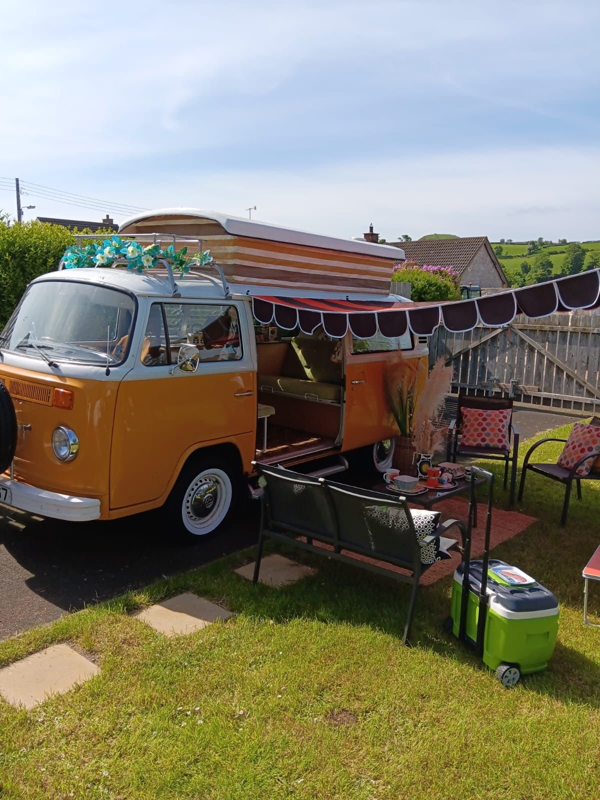 Nancy the vintage camper van